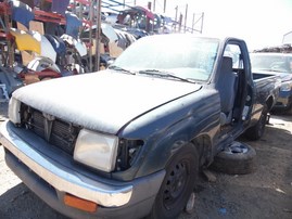1998 TOYOTA TACOMA DARK GREEN STD CAB 2.4L MT 2WD Z18327